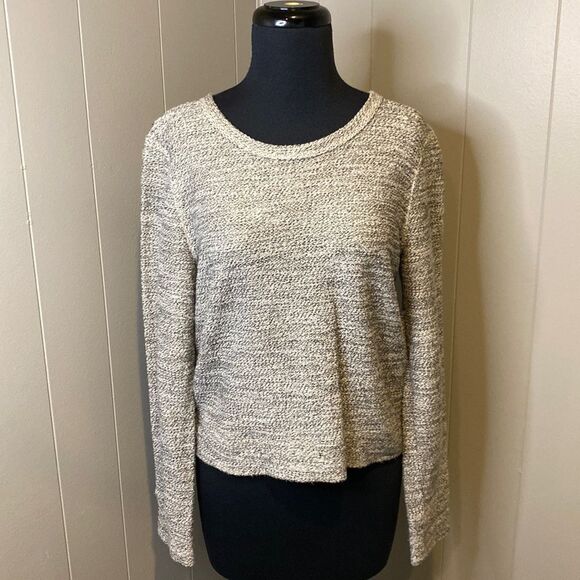 Toms for Target Medium Longsleeve Knit Cropped Sweater Skinny Threading - Picture 1 of 6